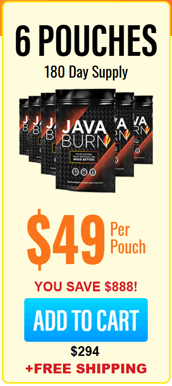 Java Burn Packets 6 pouches